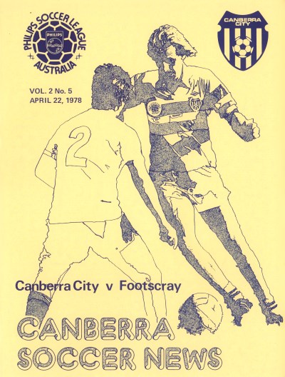 Canberra Soccer News 1978