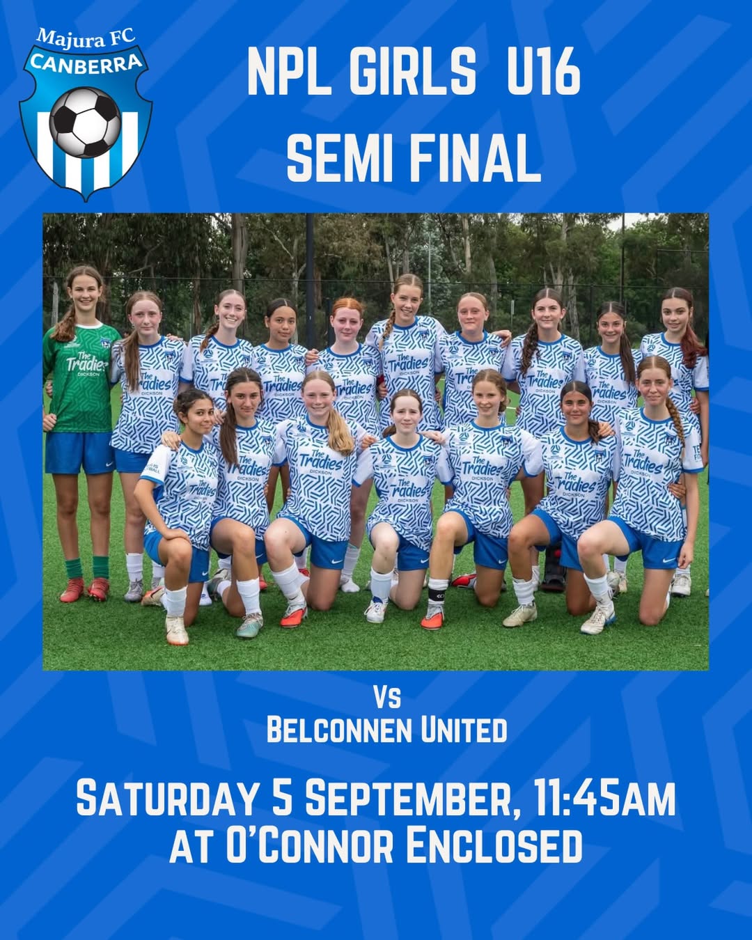 U16 Semi Finals This Saturday